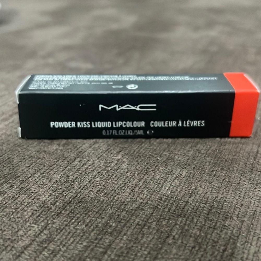 MAC powder kiss liquid lipcolour